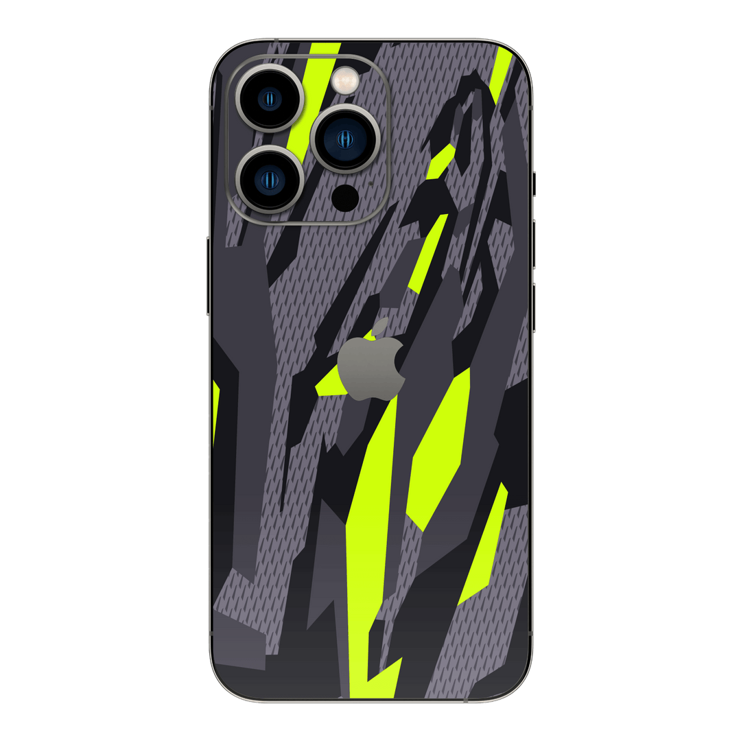 iPhone 15 PRO SIGNATURE Abstract Green CAMO Skin - Premium Protective Skin Wrap Sticker Decal Cover by QSKINZ | Qskinz.com