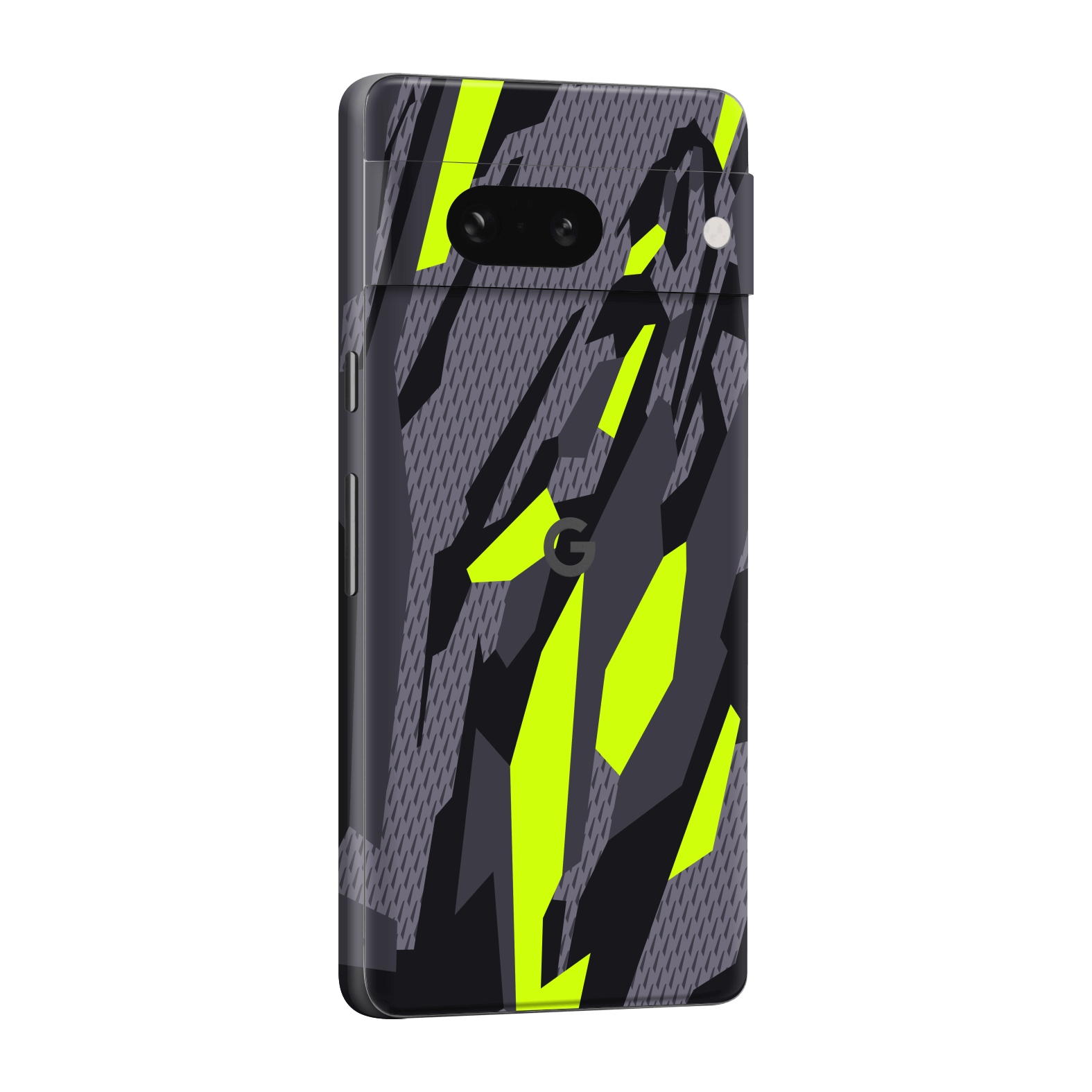 Google Pixel 7a (2023) Print Printed Custom SIGNATURE Abstract Green Camouflage Skin Wrap Sticker Decal Cover Protector by EasySkinz | EasySkinz.com