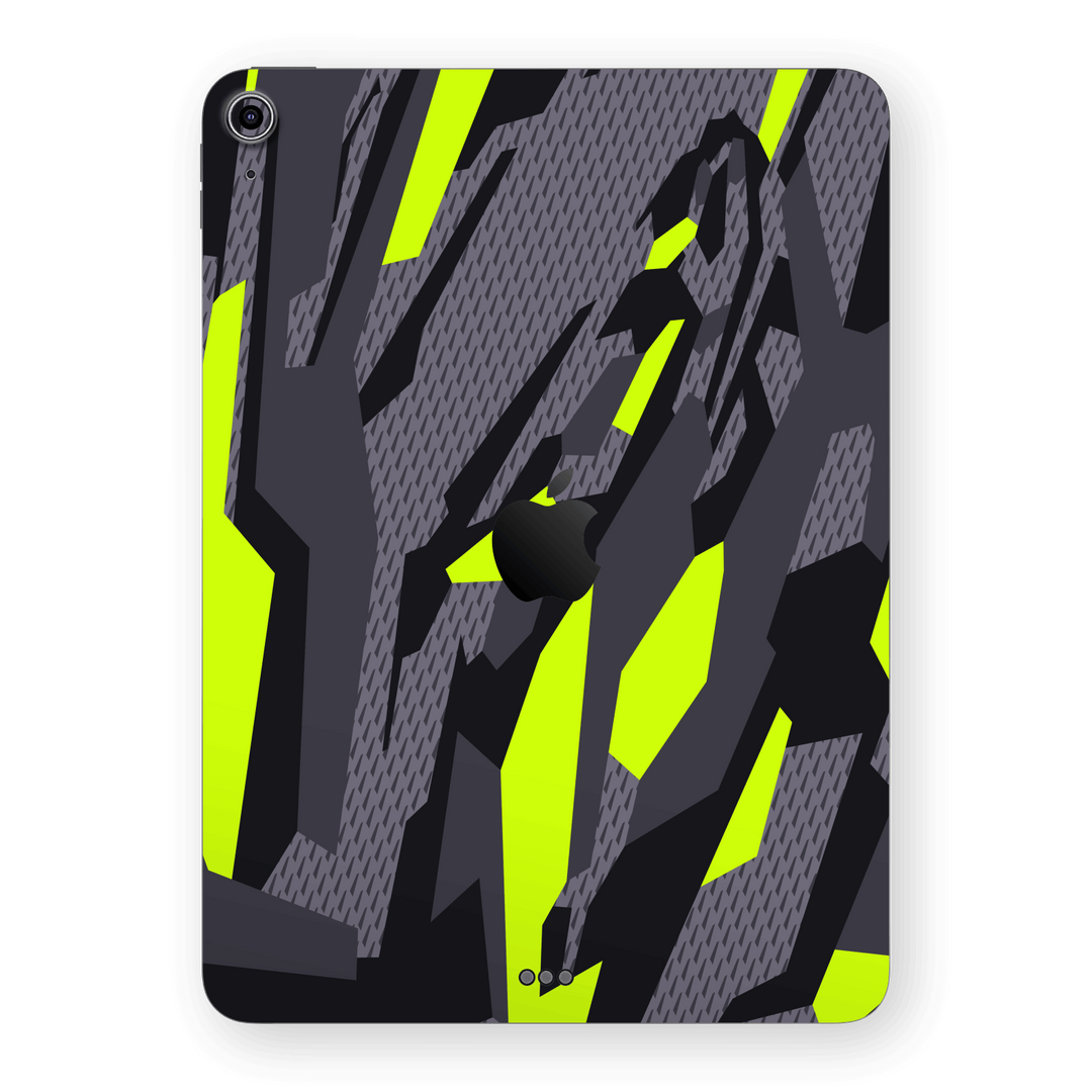 iPad Air 11” (M2) Print Printed Custom SIGNATURE Abstract Green Camouflage Skin Wrap Sticker Decal Cover Protector by QSKINZ | qskinz.com