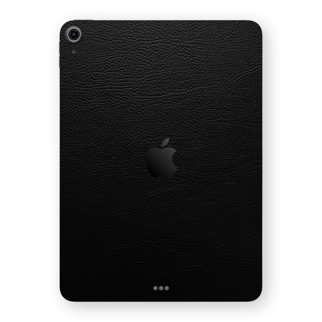 iPad Air 13” (M2) Luxuria BLACK LEATHER Riders Skin Wrap Sticker Decal Cover Protector by QSKINZ | qskinz.com