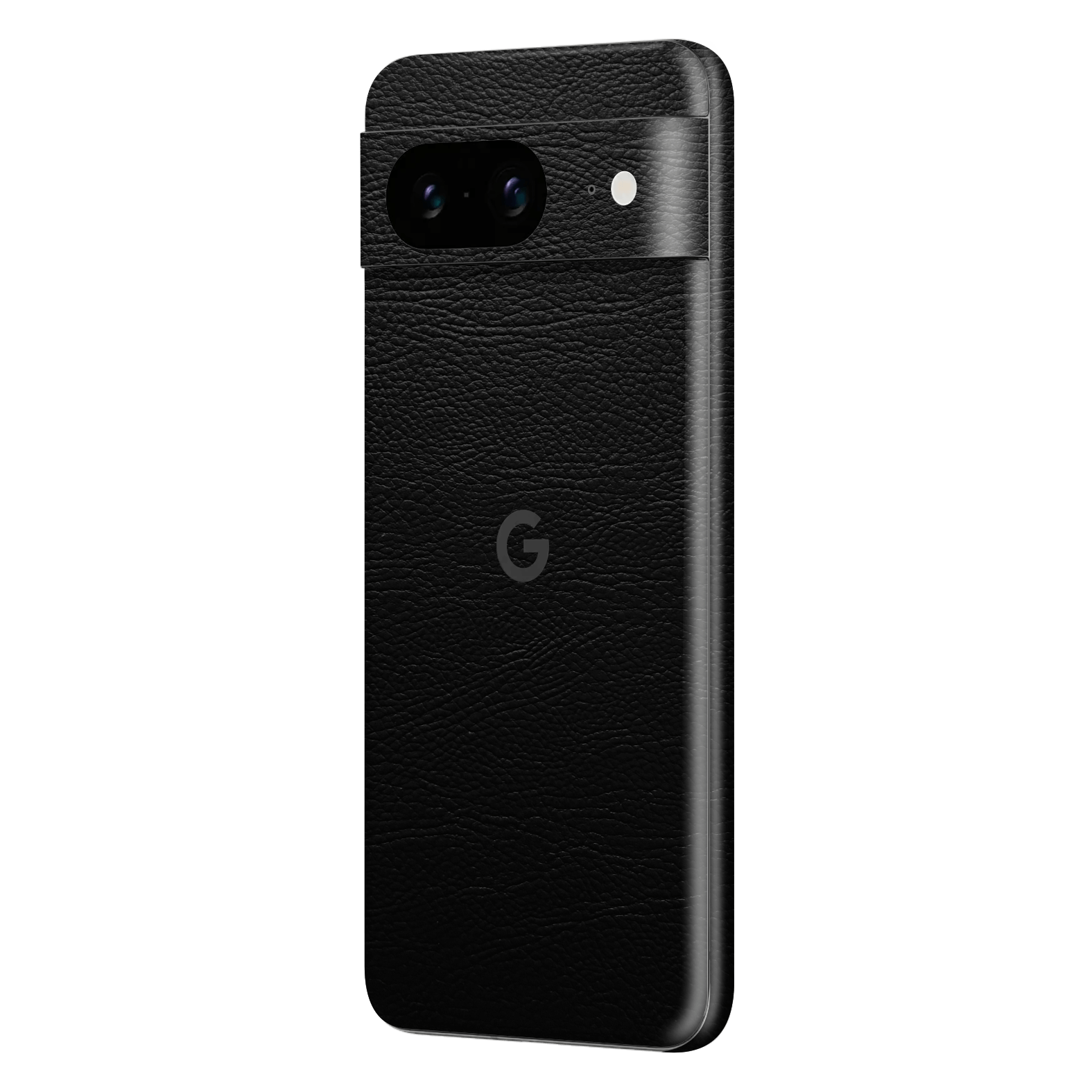 Google Pixel 8 (2023) Luxuria Riders Black Leather Jacket 3D Textured Skin Wrap Decal Cover Protector by EasySkinz | EasySkinz.com