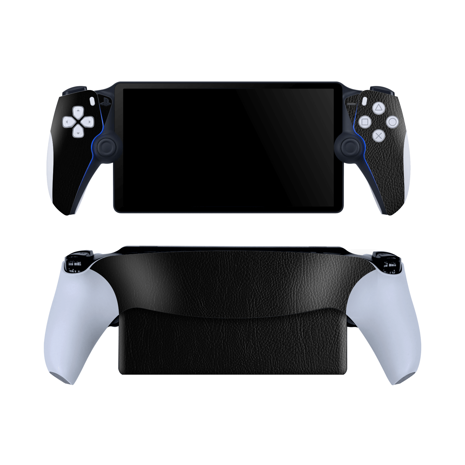 PlayStation PORTAL Luxuria BLACK LEATHER Riders Skin Wrap Sticker Decal Cover Protector by QSKINZ | qskinz.com