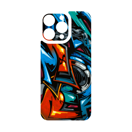 iPhone 15 PRO Qcaze - SIGNATURE Street Art Graffiti (Case + Skin Kit)