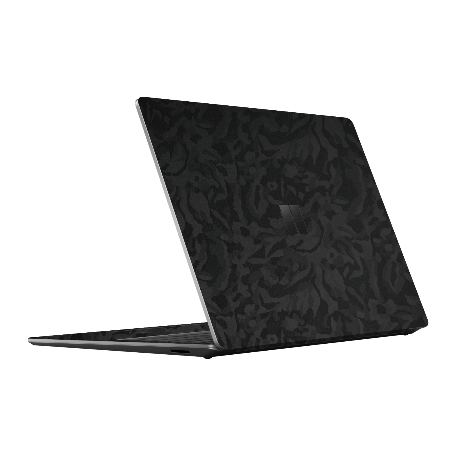 Microsoft Surface Laptop 5, 15" Luxuria Black 3D Textured Camo Camouflage Skin Wrap Sticker Decal Cover Protector by EasySkinz | EasySkinz.com