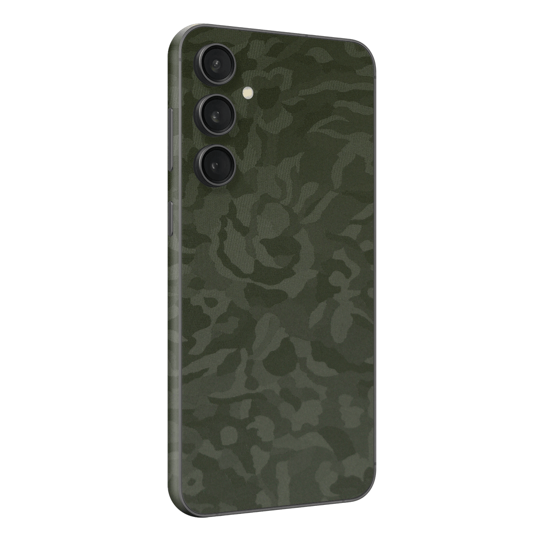 Samsung Galaxy S23 (FE) Luxuria Green 3D Textured Camo Camouflage Skin Wrap Sticker Decal Cover Protector by EasySkinz | EasySkinz.com