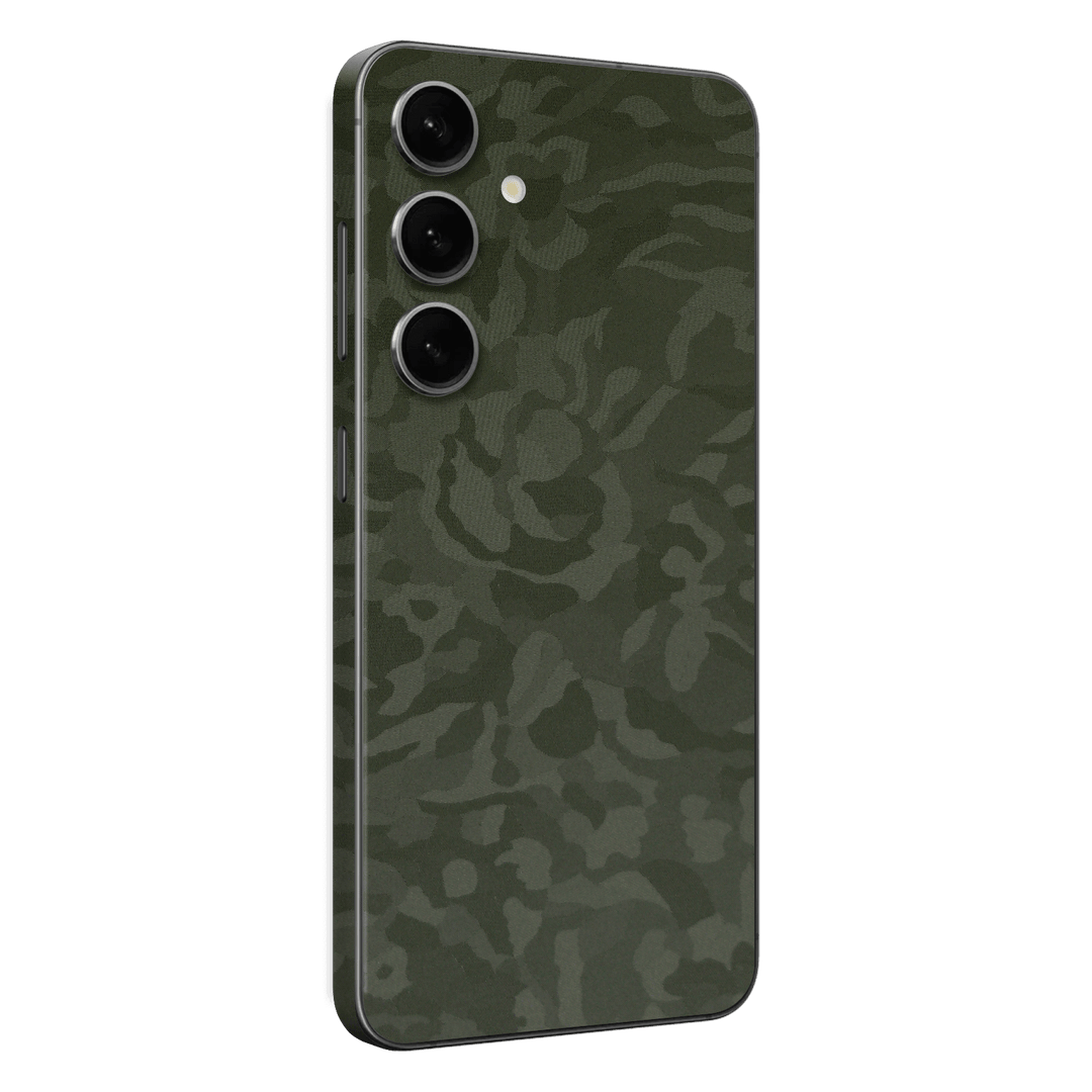 Samsung Galaxy S24+ PLUS Luxuria Green 3D Textured Camo Camouflage Skin Wrap Sticker Decal Cover Protector by EasySkinz | EasySkinz.com