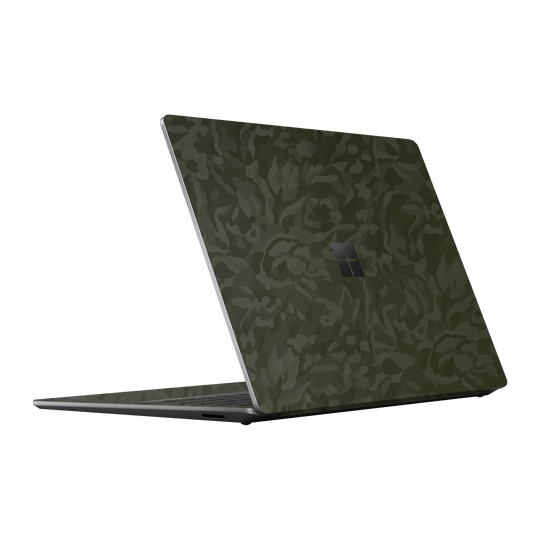 Surface LAPTOP GO 2 Luxuria GREEN CAMO 3D TEXTURED Skin