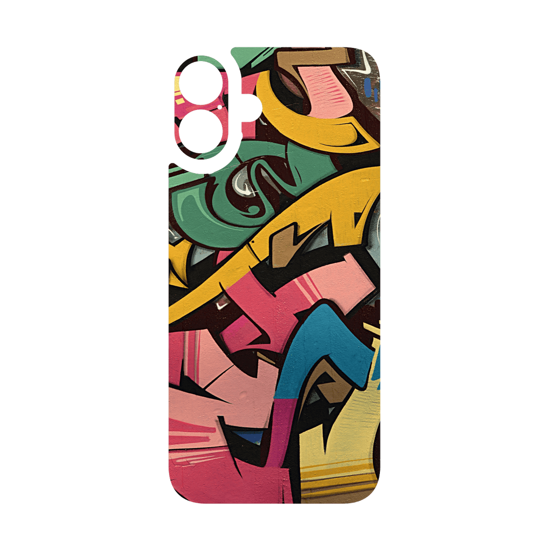 iPhone 16 Qcaze - SIGNATURE Vintage Street Art (Case + Skin Kit)