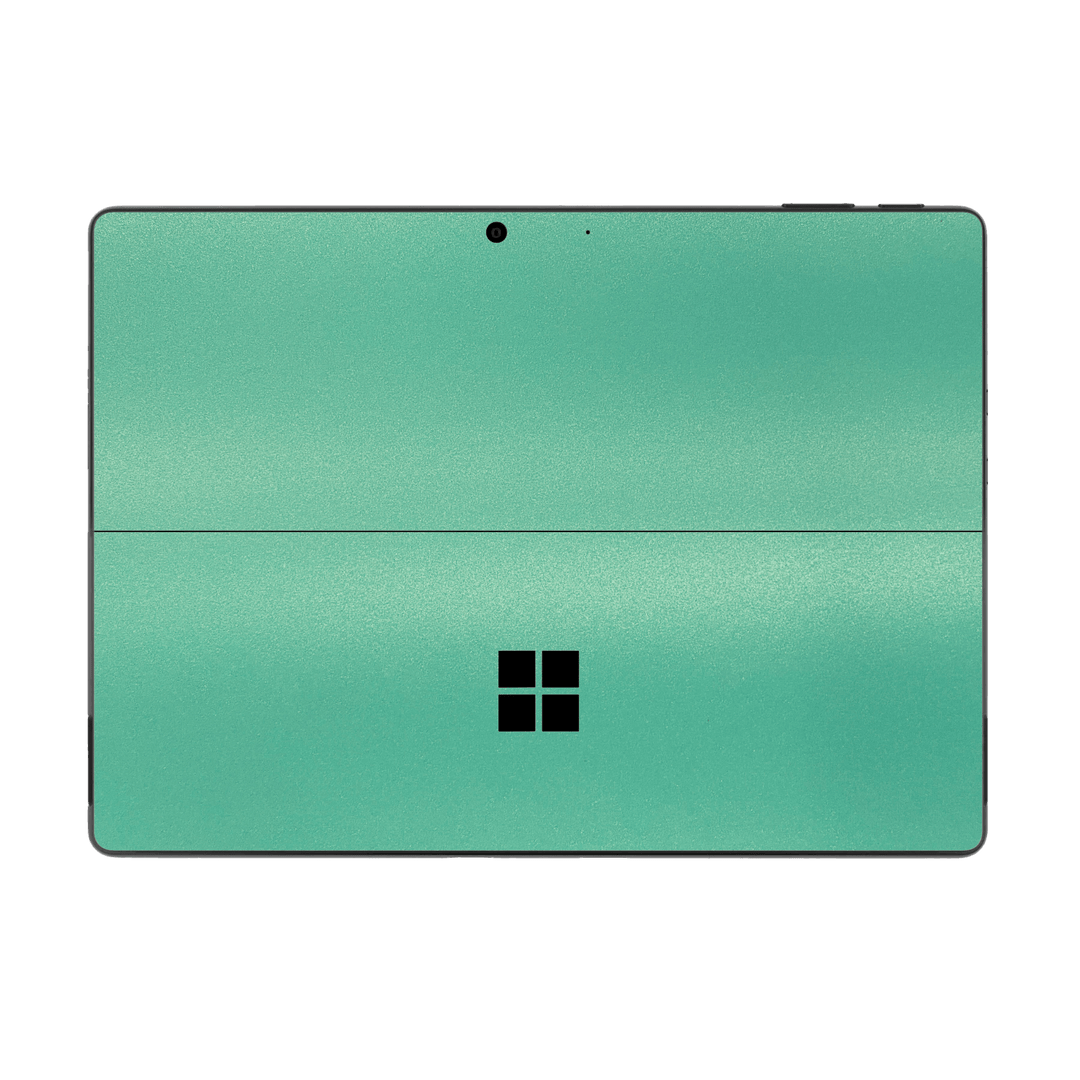 Microsoft Surface Pro 9 Mint Metallic Matt Matte Skin Wrap Sticker Decal Cover Protector by EasySkinz | EasySkinz.com