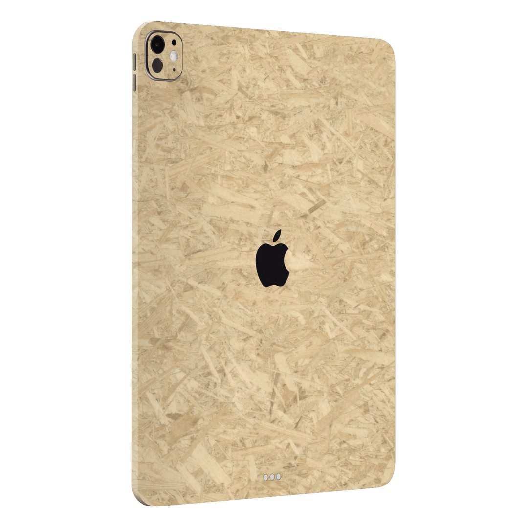 iPad Pro 11” (M4) Luxuria Chipboard Wood Wooden Skin Wrap Sticker Decal Cover Protector by QSKINZ | qskinz.com