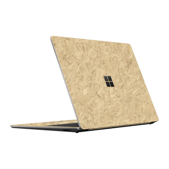 Microsoft Surface Laptop 5, 13.5” Luxuria Chipboard Wood Wooden Skin Wrap Sticker Decal Cover Protector by EasySkinz | EasySkinz.com