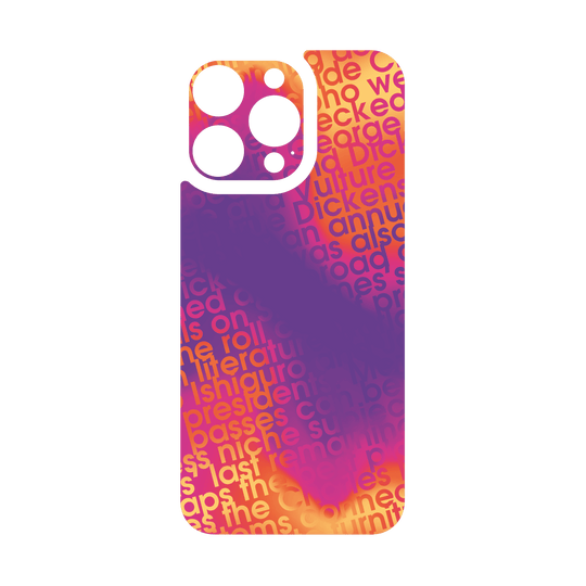 iPhone 15 Pro MAX Qcaze - SIGNATURE Inferno Swirl (Case + Skin Kit)