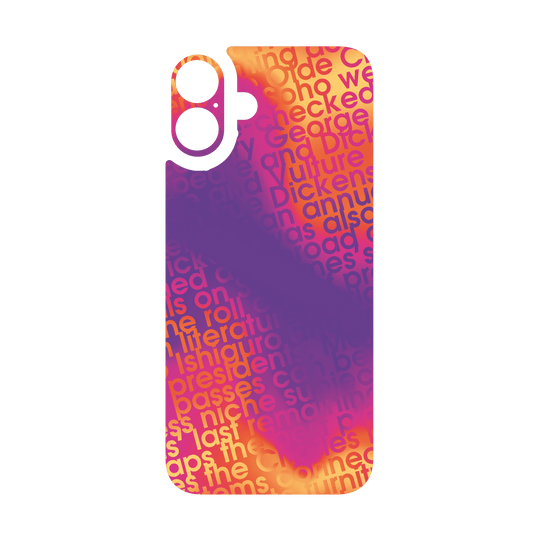 iPhone 16 Plus Qcaze - SIGNATURE Inferno Swirl (Case + Skin Kit)