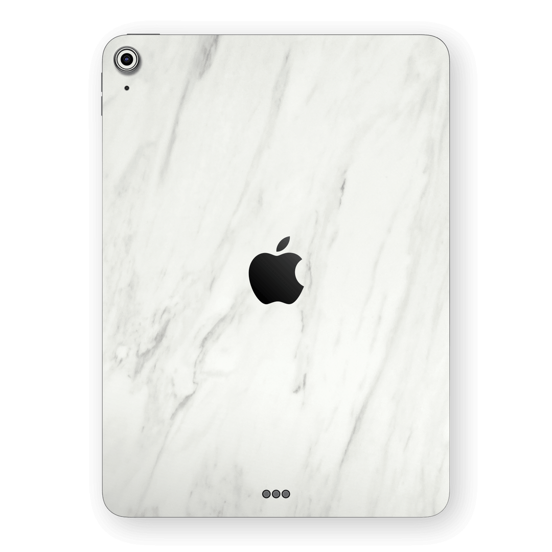 iPad Air 11” (M2) Luxuria White Marble Stone Skin Wrap Sticker Decal Cover Protector by QSKINZ | qskinz.com