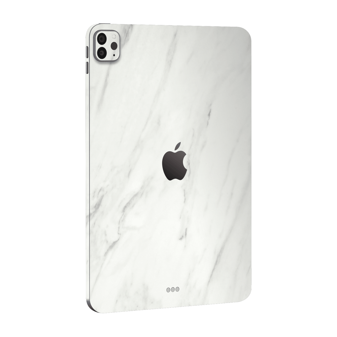 iPad PRO 12.9" (2021) Luxuria White Marble Stone Skin Wrap Sticker Decal Cover Protector by EasySkinz | EasySkinz.com