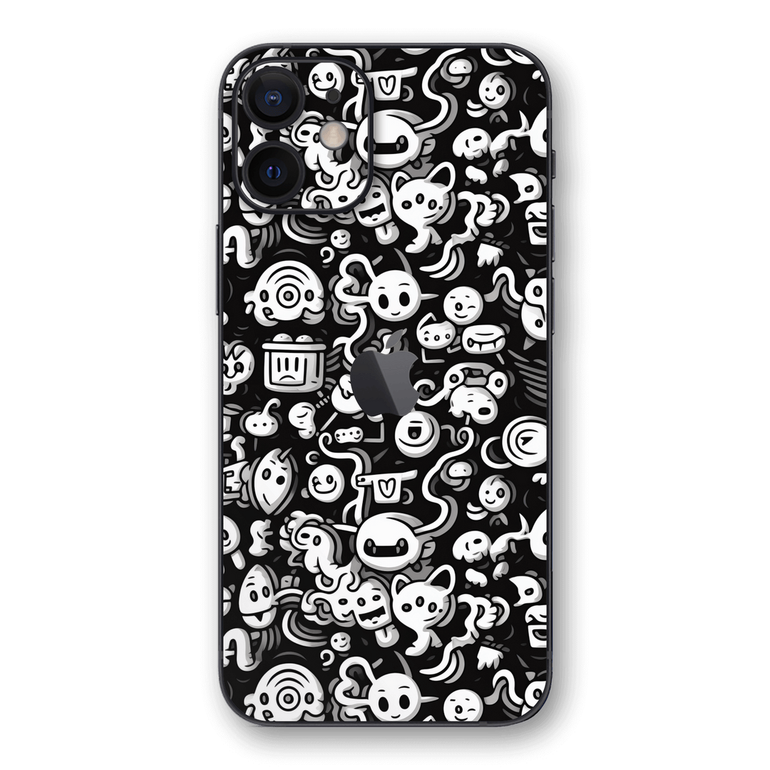 iPhone 12 SIGNATURE Pictogram Party Skin - Premium Protective Skin Wrap Sticker Decal Cover by QSKINZ | Qskinz.com