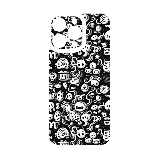 iPhone 15 Pro MAX Qcaze - SIGNATURE Pictogram Party (Case + Skin Kit)