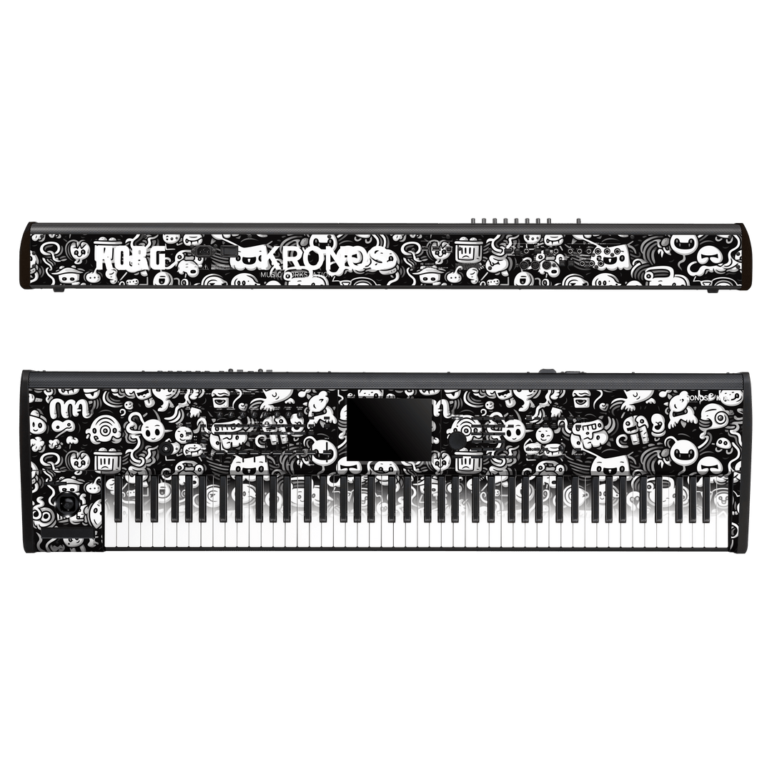 KORG Kronos 2 Music Workstation (88 keys) SIGNATURE Flux Fusion Skin