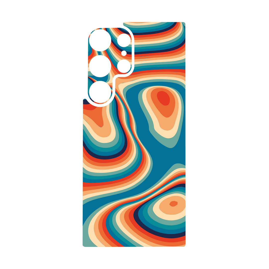 Galaxy S24 ULTRA Qcaze - SIGNATURE Swirltro (Case + Skin Kit)