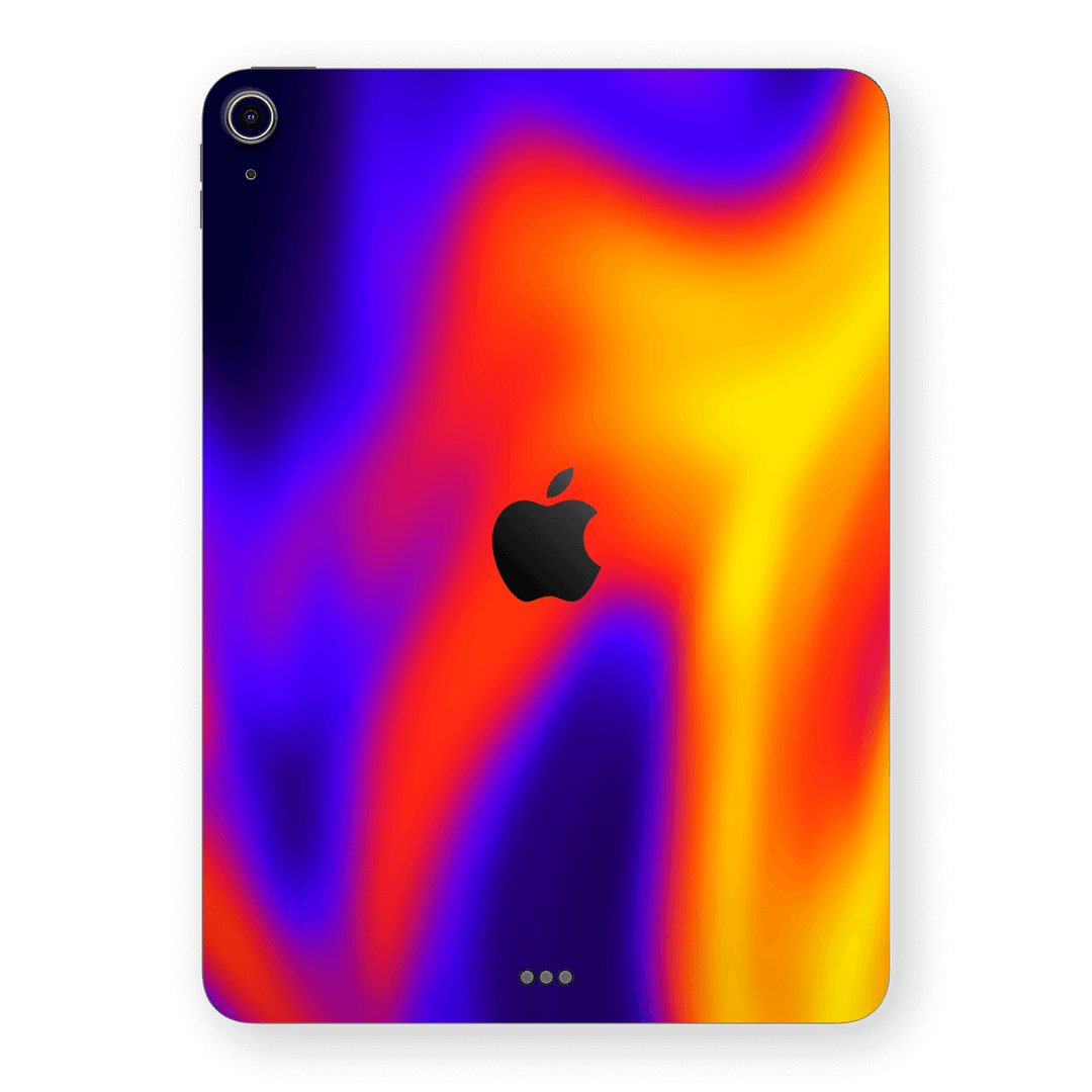 iPad Air 4/5 (2020/2022) Print Printed Custom SIGNATURE Infrablaze Infrared Thermal Neon Skin Wrap Sticker Decal Cover Protector by QSKINZ | QSKINZ.COM