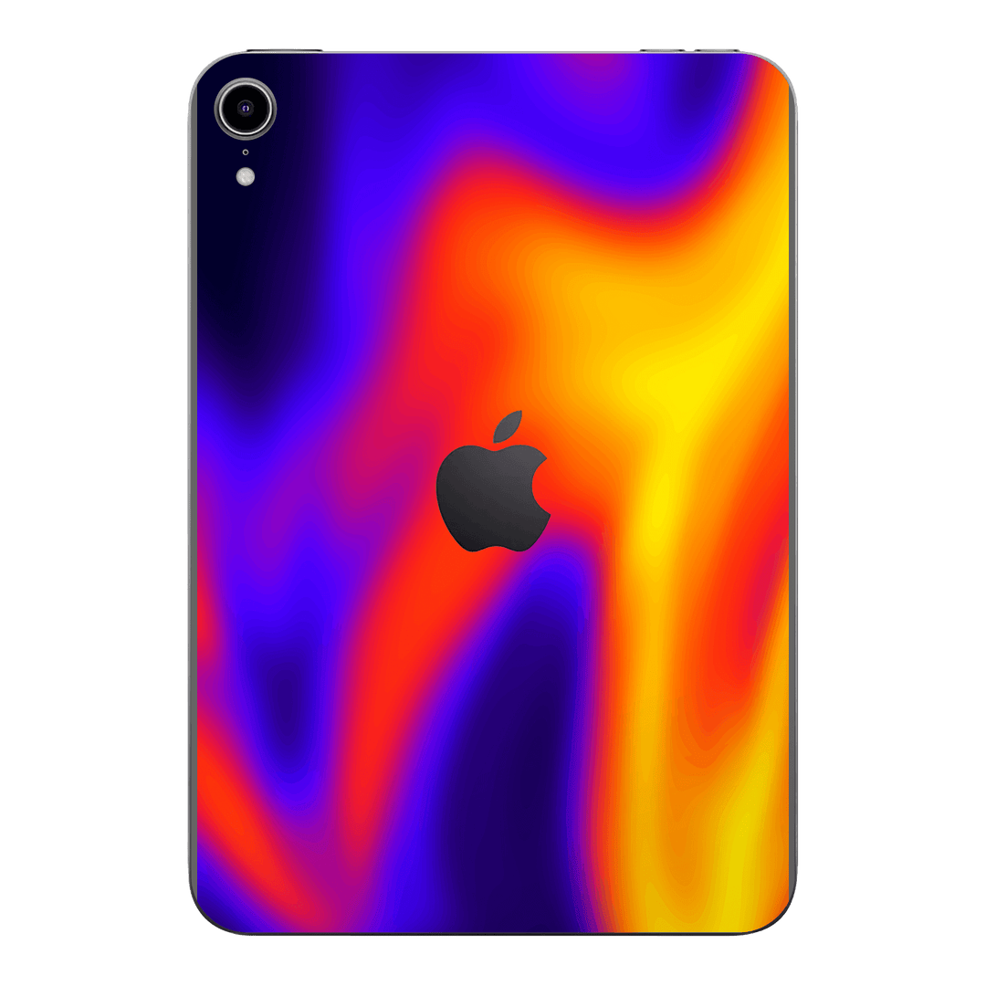 iPad Mini 6 Print Printed Custom SIGNATURE Infrablaze Infrared Thermal Neon Skin Wrap Sticker Decal Cover Protector by QSKINZ | QSKINZ.COM