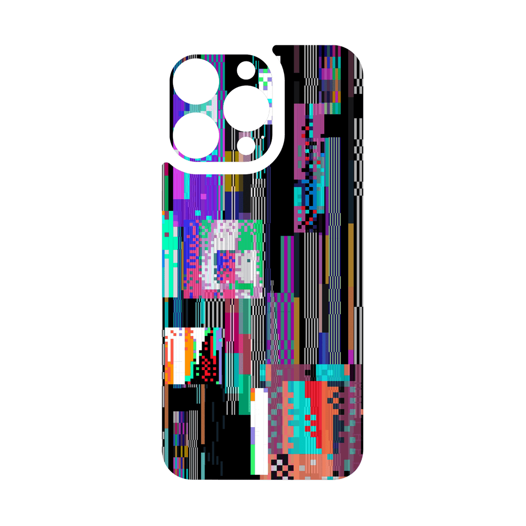 iPhone 15 PRO Qcaze - SIGNATURE Glitchscape (Case + Skin Kit)