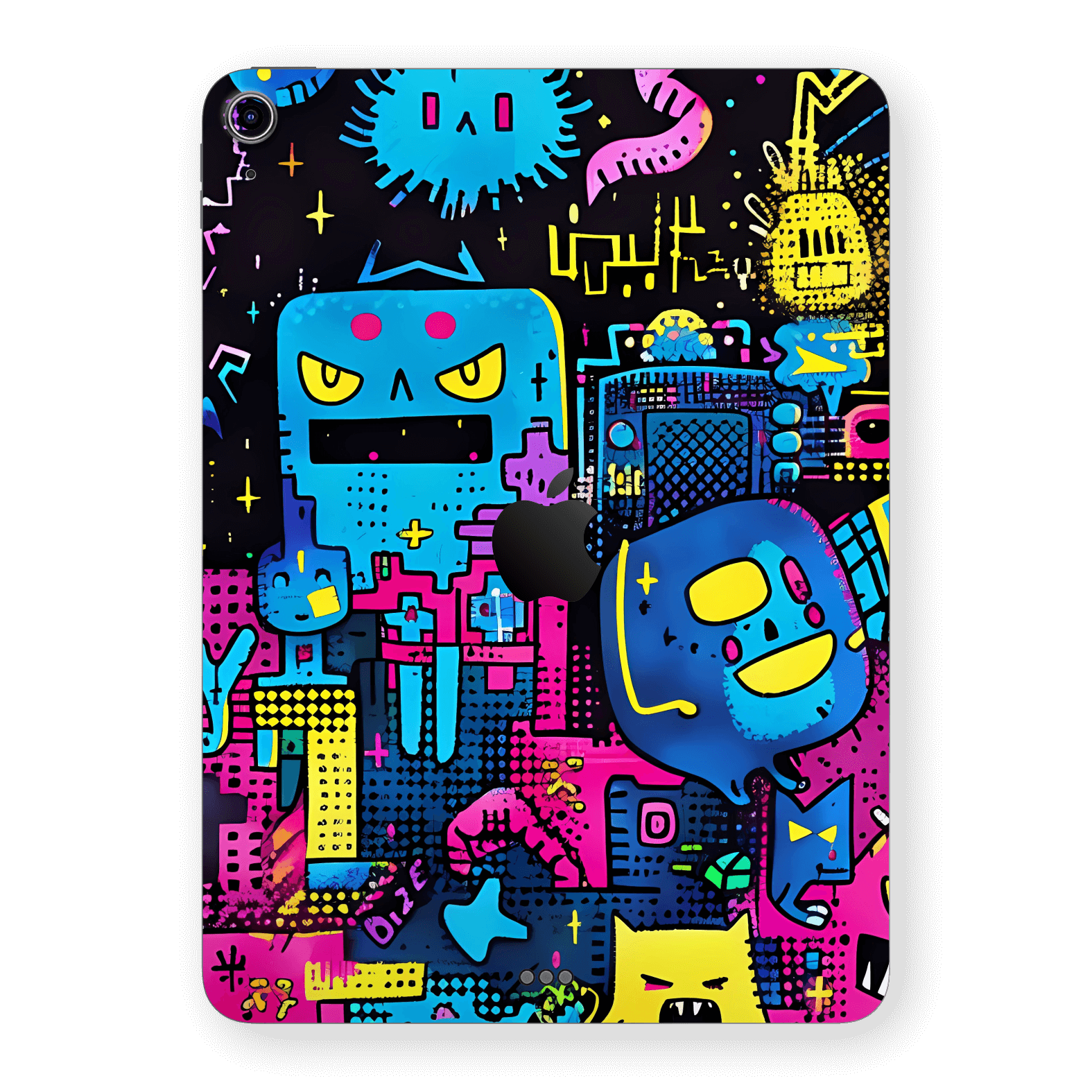 iPad Air 4/5 (2020/2022) Print Printed Custom SIGNATURE Arcade Rave Gaming Gamer Pixel Skin Wrap Sticker Decal Cover Protector by QSKINZ | QSKINZ.COM