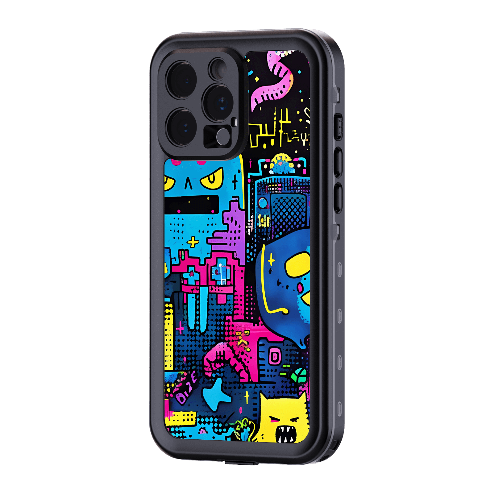 Custom IP68 Waterproof Case for iPhone 16 PRO