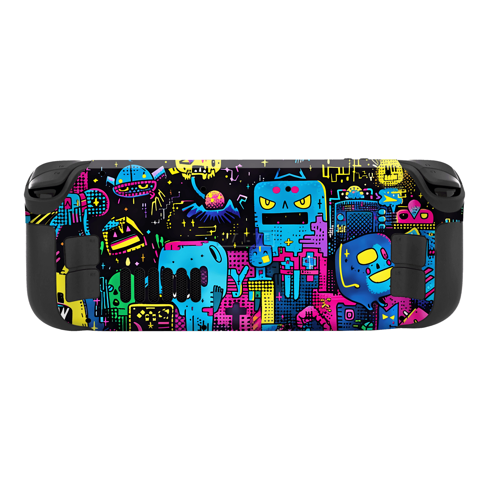 Steam Deck OLED Print Printed Custom SIGNATURE Arcade Rave Gaming Gamer Pixel Skin Wrap Sticker Decal Cover Protector by QSKINZ | QSKINZ.COM