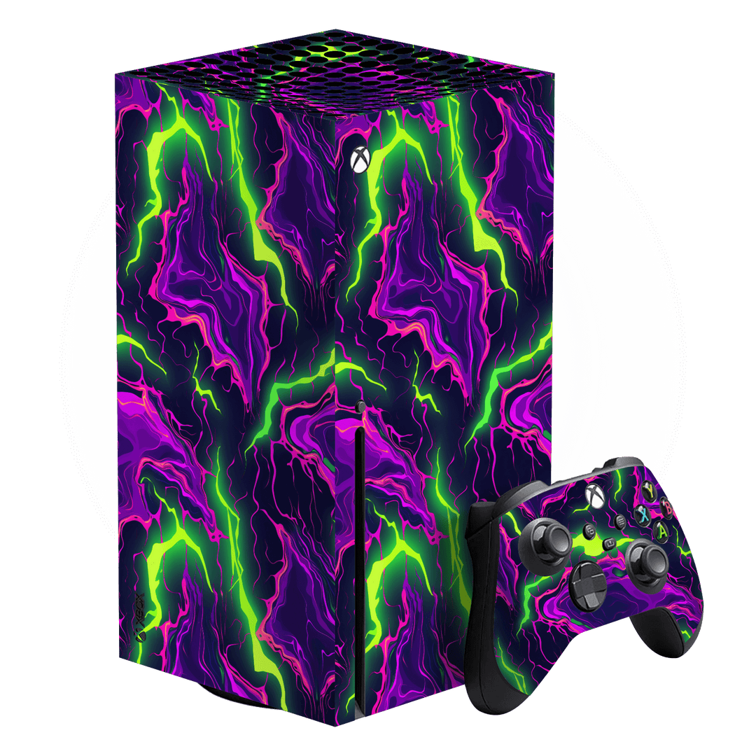 Xbox Controller Wraps Custom Console Skin Xbox Series X Console & Controller Skin Decal Wrap ...