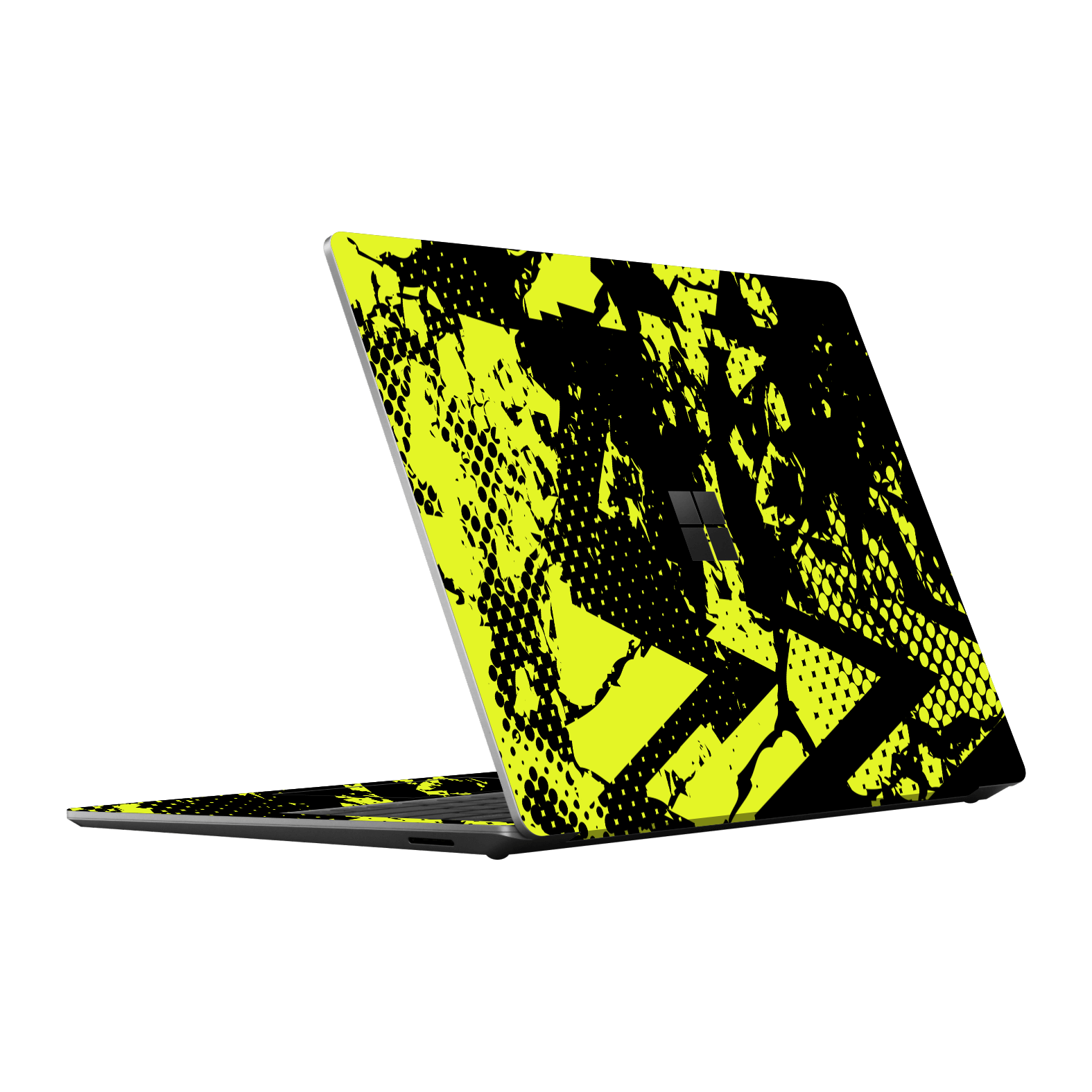 Surface Laptop 5, 13.5” Print Printed Custom SIGNATURE Grunge Yellow Green Trace Skin Wrap Sticker Decal Cover Protector by QSKINZ | QSKINZ.COM