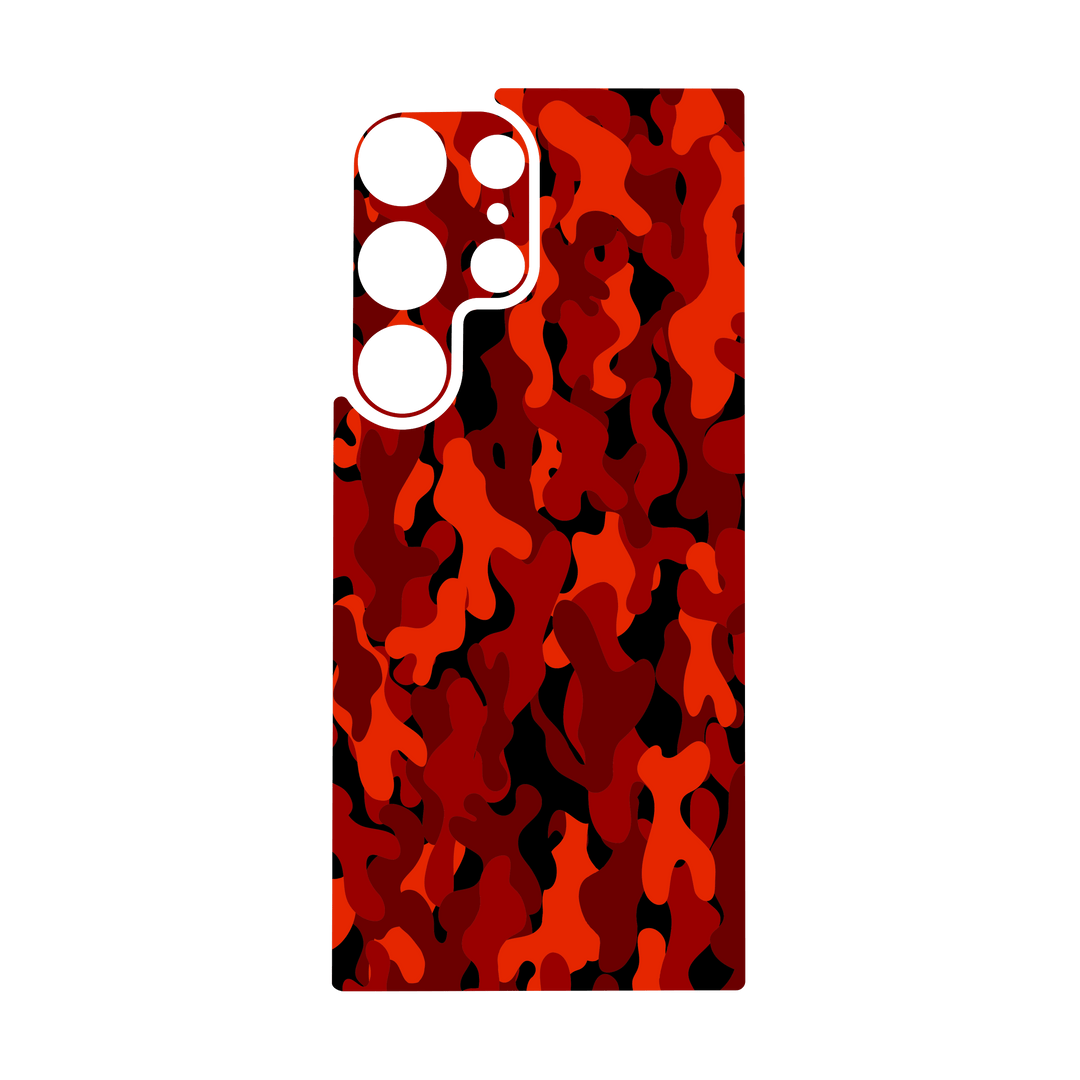 Galaxy S24 ULTRA Qcaze - SIGNATURE Fire CAMO (Case + Skin Kit)