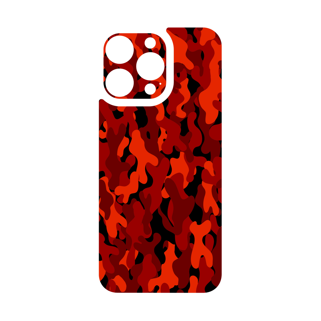 iPhone 15 PRO Qcaze - SIGNATURE Fire CAMO (Case + Skin Kit)