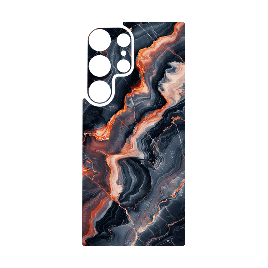 Galaxy S24 ULTRA Qcaze - SIGNATURE Terra Noir (Case + Skin Kit)