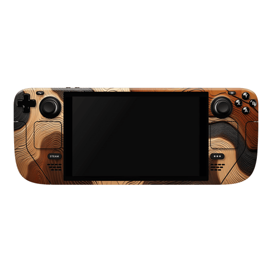 Steam Deck Oled Print Printed Custom SIGNATURE Dune Écru Neutral Earth Colours Skin Wrap Sticker Decal Cover Protector by QSKINZ | QSKINZ.COM