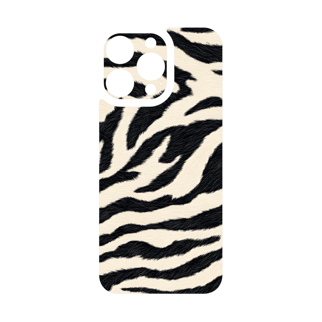 iPhone 15 PRO Qcaze - SIGNATURE Zebré Royale (Case + Skin Kit)