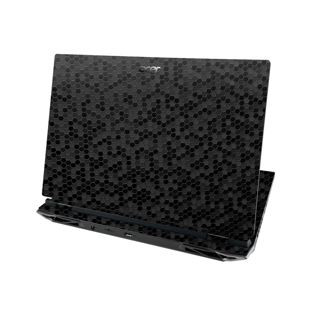 Acer NITRO 5 (17-inch) Luxuria Black Honeycomb 3D Textured Skin Wrap Sticker Decal Cover Protector by QSKINZ | qskinz.com