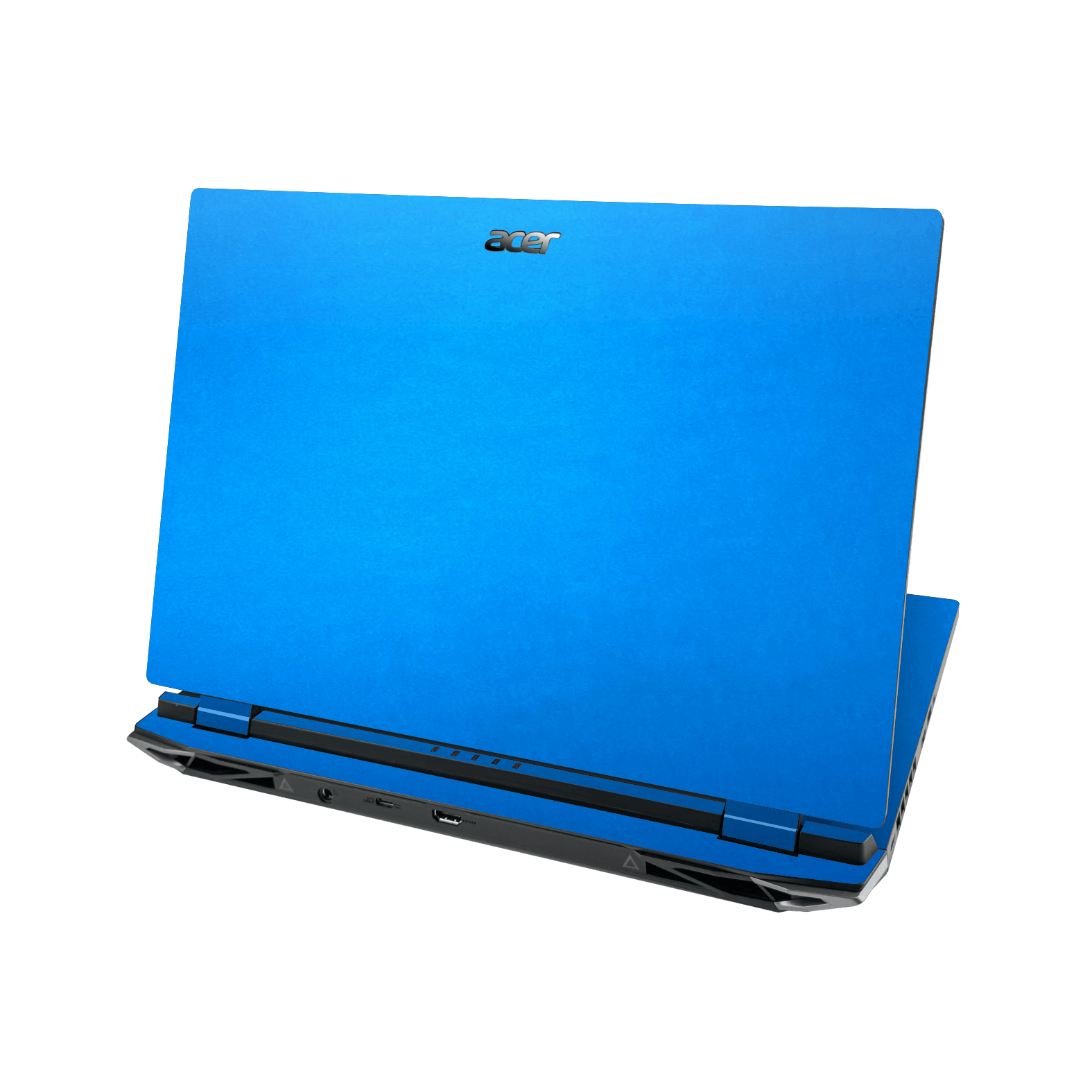 Acer NITRO 5 (17-inch) Satin Blue Metallic Matt Matte Skin Wrap Sticker Decal Cover Protector by QSKINZ | qskinz.com