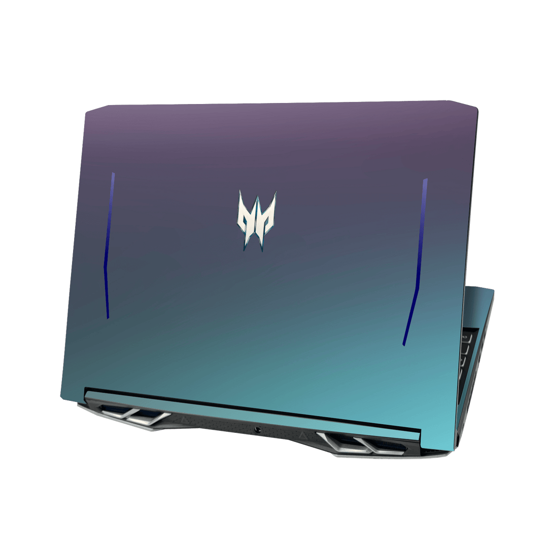 Acer Predator Helios 300 (15.6") Chameleon Turquoise-Lavender Lilac Colour-changing Metallic Skin Wrap Sticker Decal Cover Protector by QSKINZ | qskinz.com