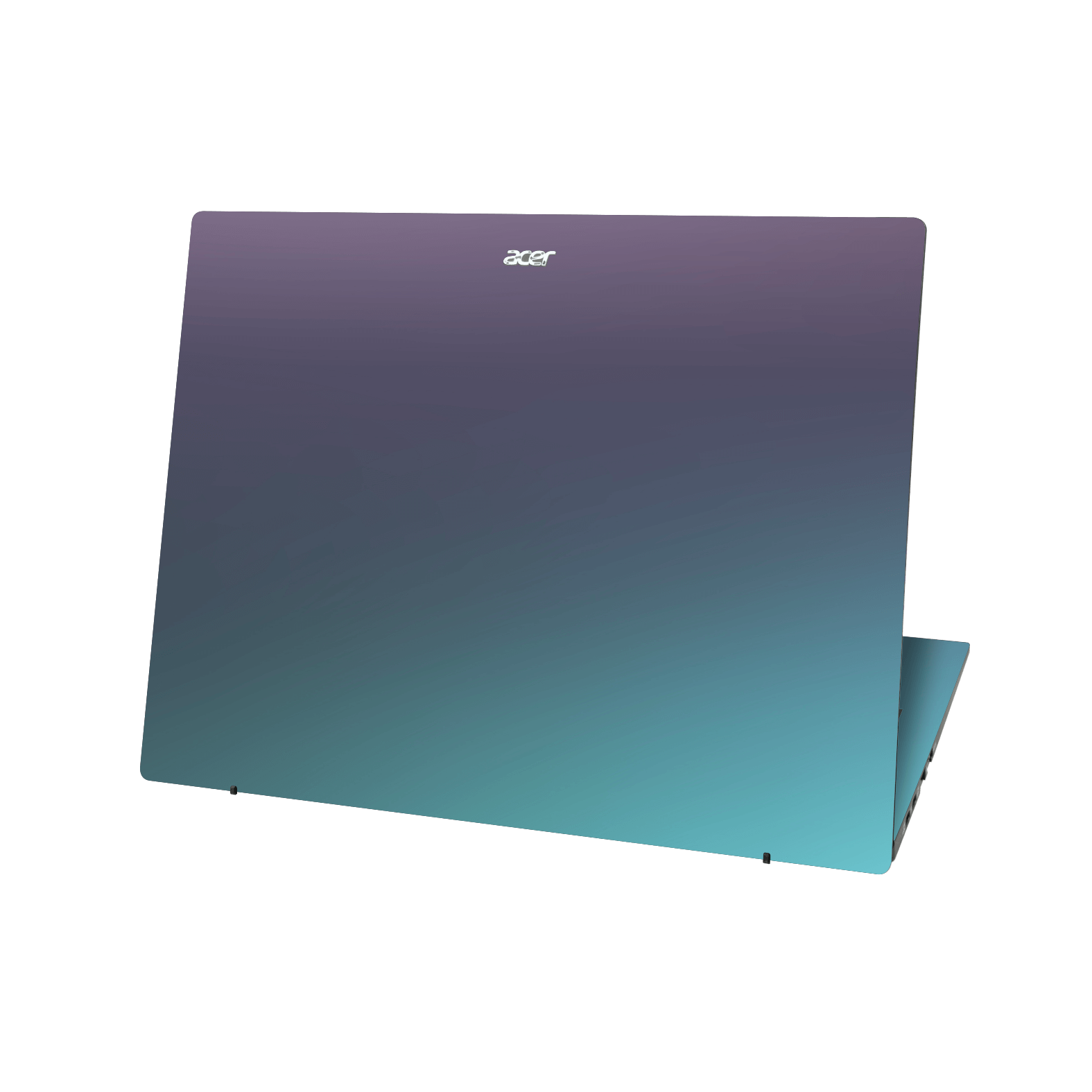 Acer Swift EDGE 16 Chameleon Turquoise-Lavender Lilac Colour-changing Metallic Skin Wrap Sticker Decal Cover Protector by QSKINZ | qskinz.com