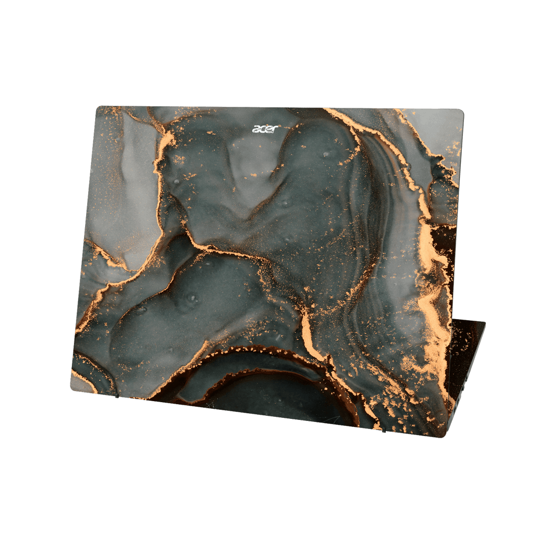 Acer Swift EDGE 16 Print Printed Custom SIGNATURE AGATE GEODE Deep Forest Skin, Wrap, Decal, Protector, Cover by QSKINZ | qskinz.com