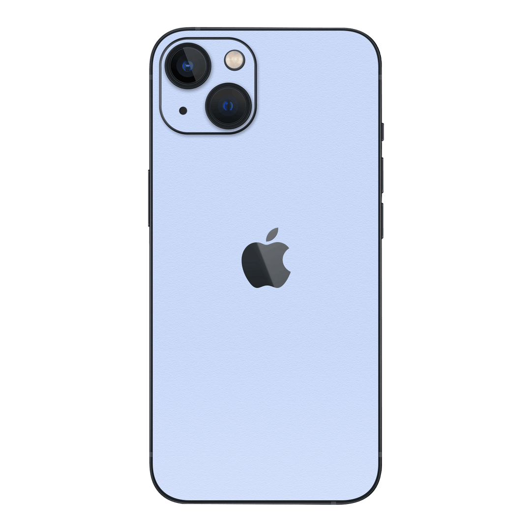 iPhone 15 LUXURIA August Pastel Blue Textured Skin - Premium Protective Skin Wrap Sticker Decal Cover by QSKINZ | Qskinz.com