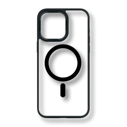 iPhone 15 PRO Qcaze - Soft-Touch POLAR White StealthMatte (Case + Skin Kit)