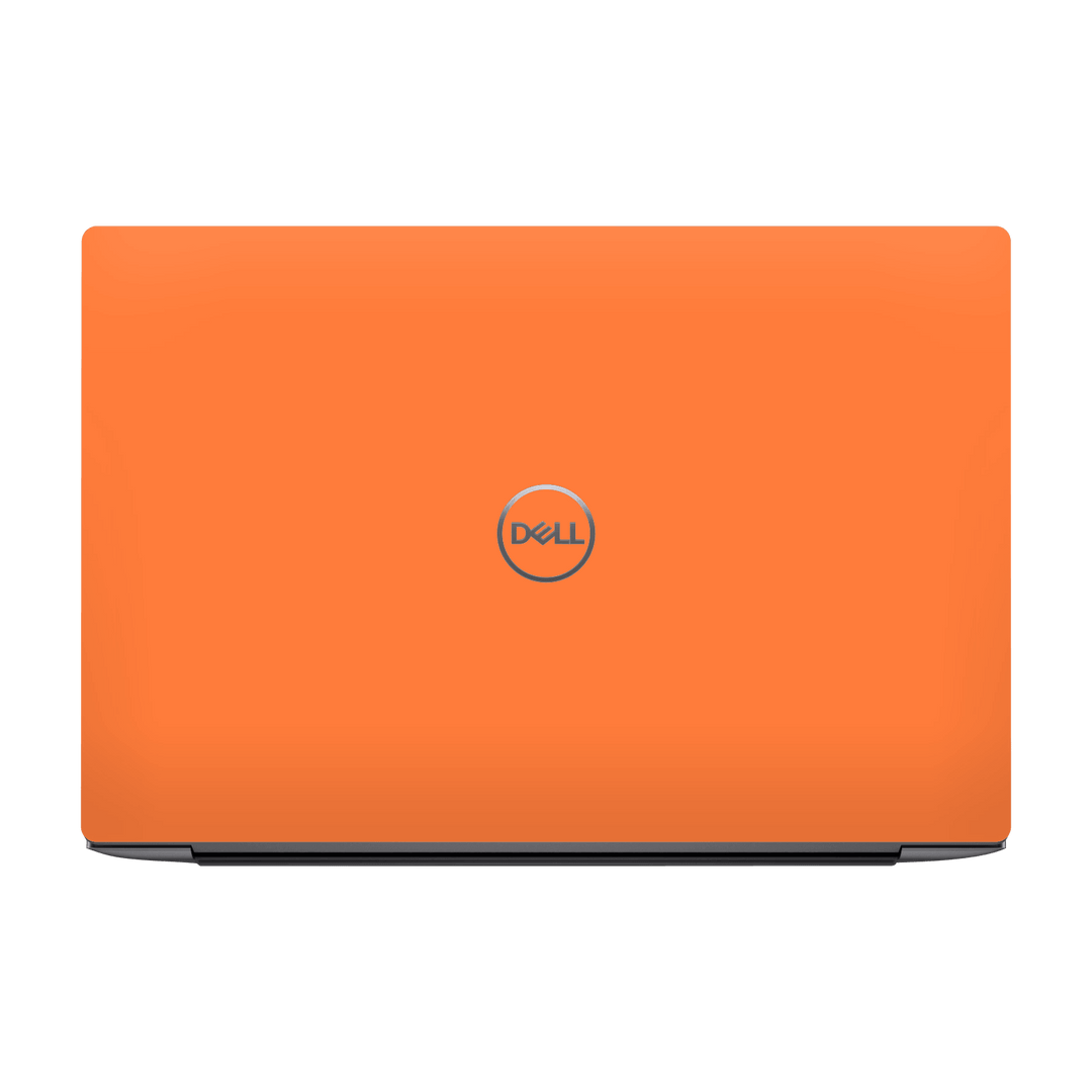 Dell XPS 13 Plus (9320) Printed Custom SIGNATURE “Cosmic Orange” Vibrant Solid Orange Skin Wrap Sticker Decal Cover Protector by QSKINZ | QSKINZ.COM