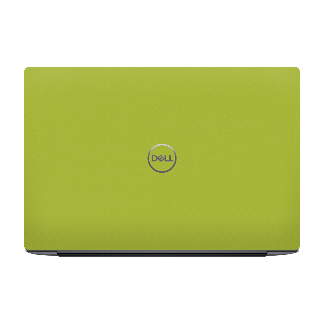 Dell XPS 15 (9500/9510/9520/9530) Luxuria Lime Green Matt 3D Textured Skin Wrap Sticker Decal Cover Protector by QSKINZ | qskinz.com