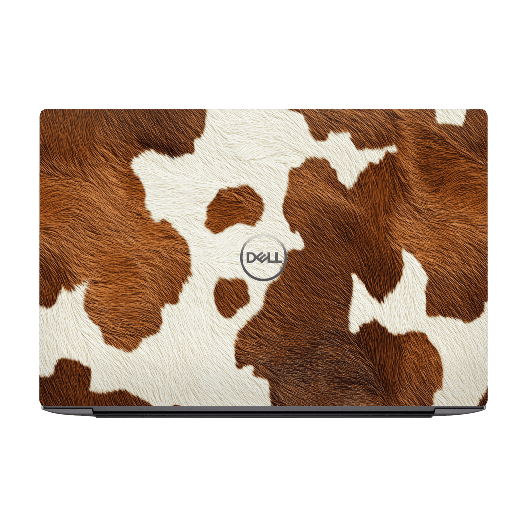 Dell XPS 17 (9700/9710/9720/9730) Print Printed Custom SIGNATURE MOO Cow Print Cowhide Skin Wrap Sticker Decal Cover Protector by QSKINZ | QSKINZ.COM