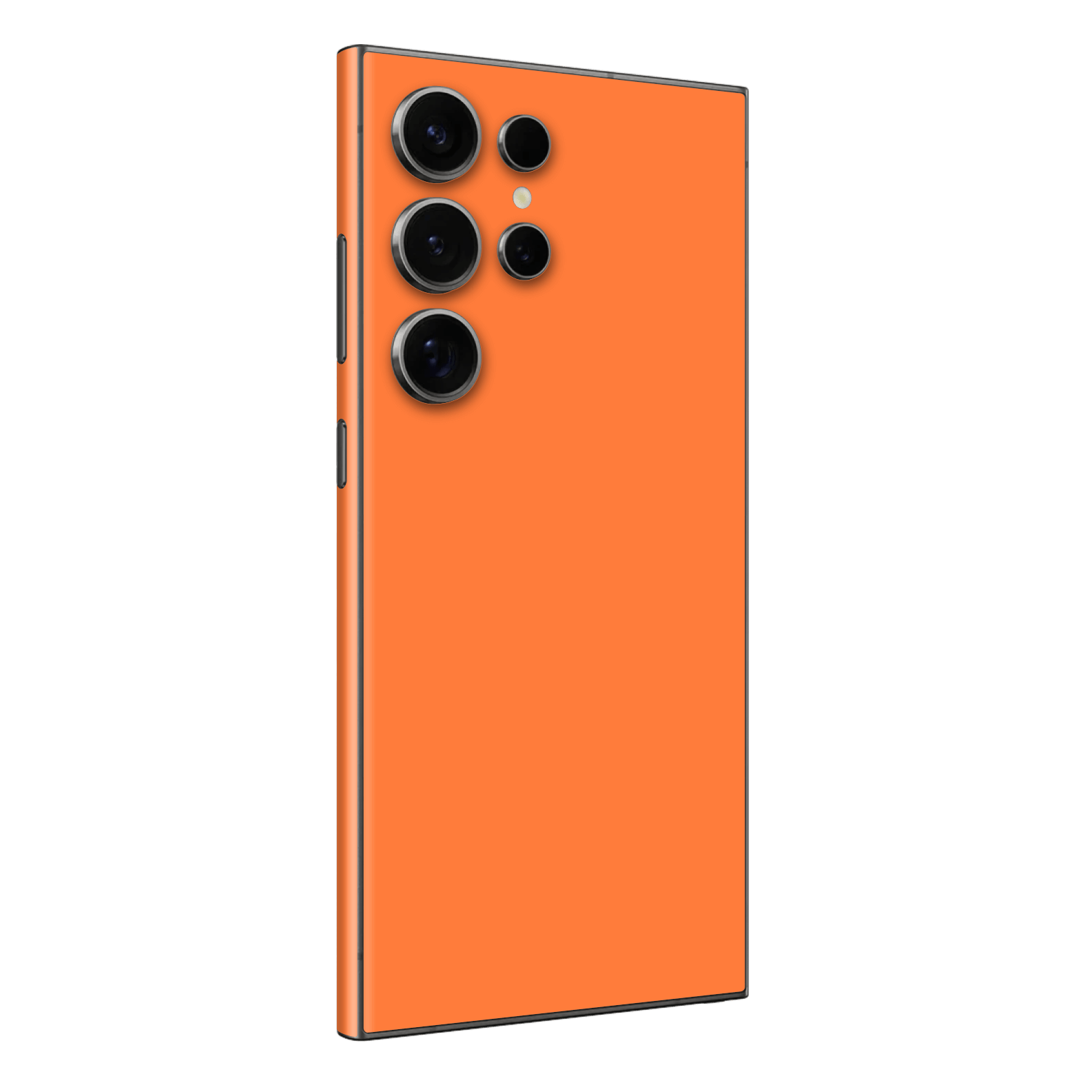 Galaxy S24 ULTRA Printed Custom SIGNATURE “Cosmic Orange” Vibrant Solid Orange Skin Wrap Sticker Decal Cover Protector by QSKINZ | QSKINZ.COM