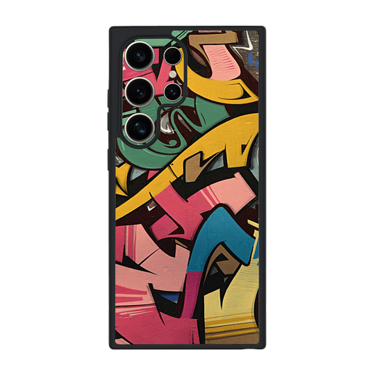 Galaxy S24 ULTRA Qcaze Print Printed Custom SIGNATURE Vintage Street Art Case by QSKINZ | qskinz.com