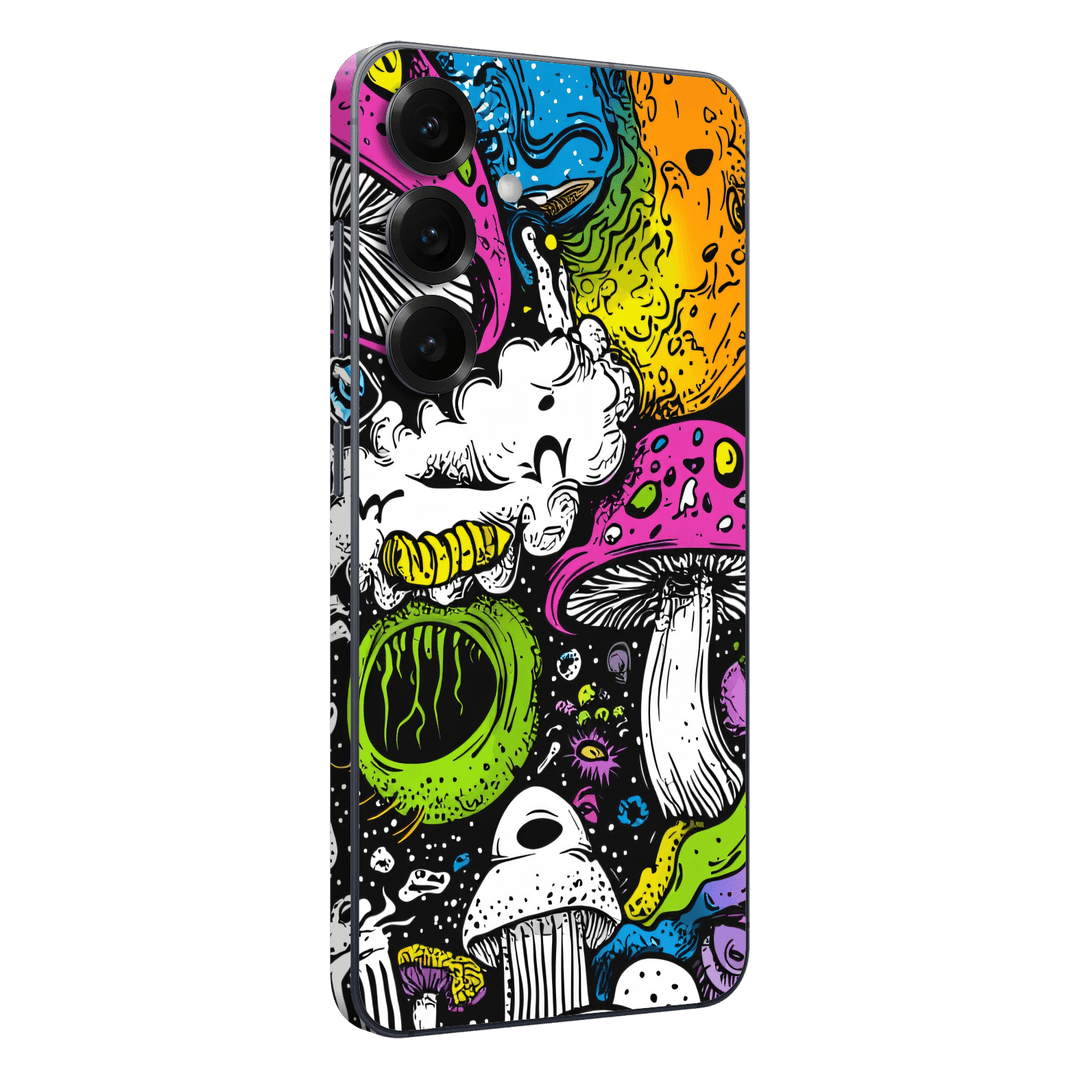 Galaxy S25+ PLUS Custom Printed SIGNATURE “Cartoon Bloom” Art Painting Skin Wrap Sticker Decal Cover Protector by QSKINZ | QSKINZ.COM