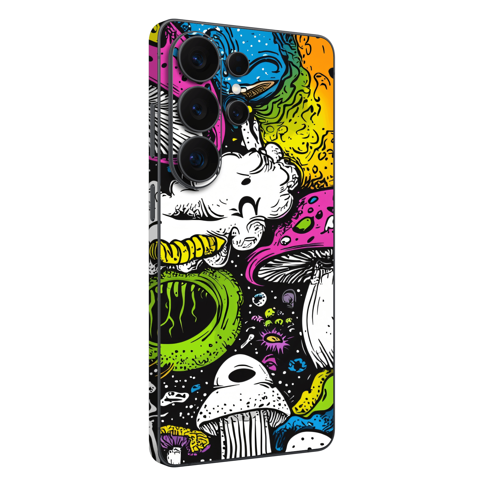 Galaxy S26 ULTRA Custom Printed SIGNATURE “Cartoon Bloom” Art Painting Skin Wrap Sticker Decal Cover Protector by QSKINZ | QSKINZ.COM